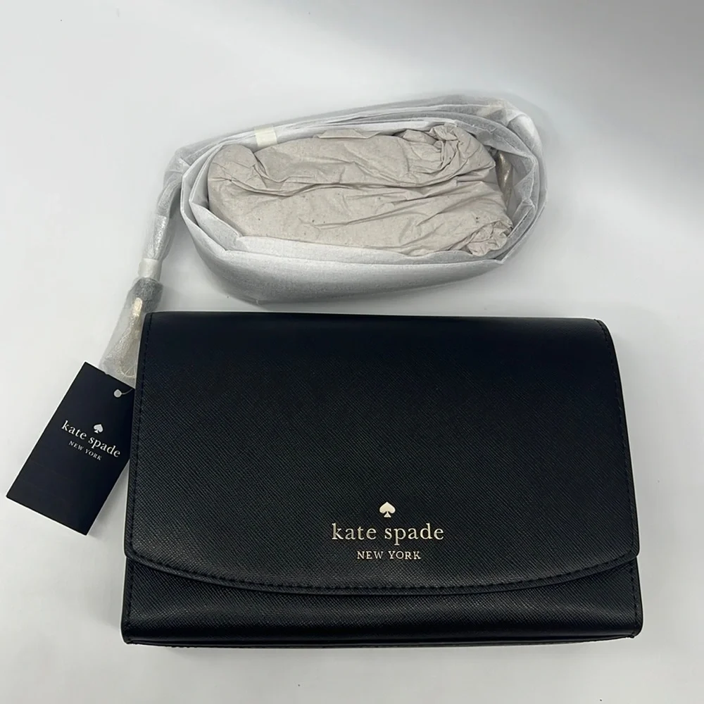 Kate Spade Carson Convertible Crossbody Black